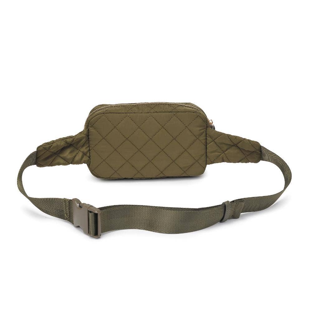 Lucile Quilted Nylon Belt Bag