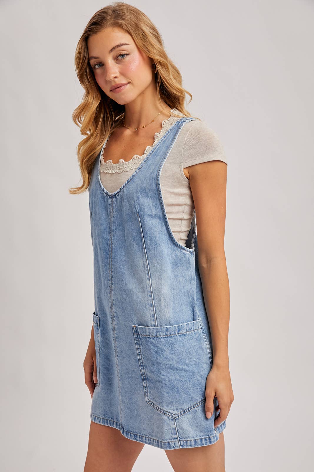 Harper Overall Pocket Dress