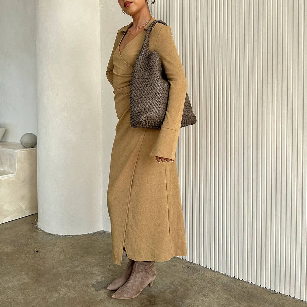Johanna Espresso Shoulder Bag