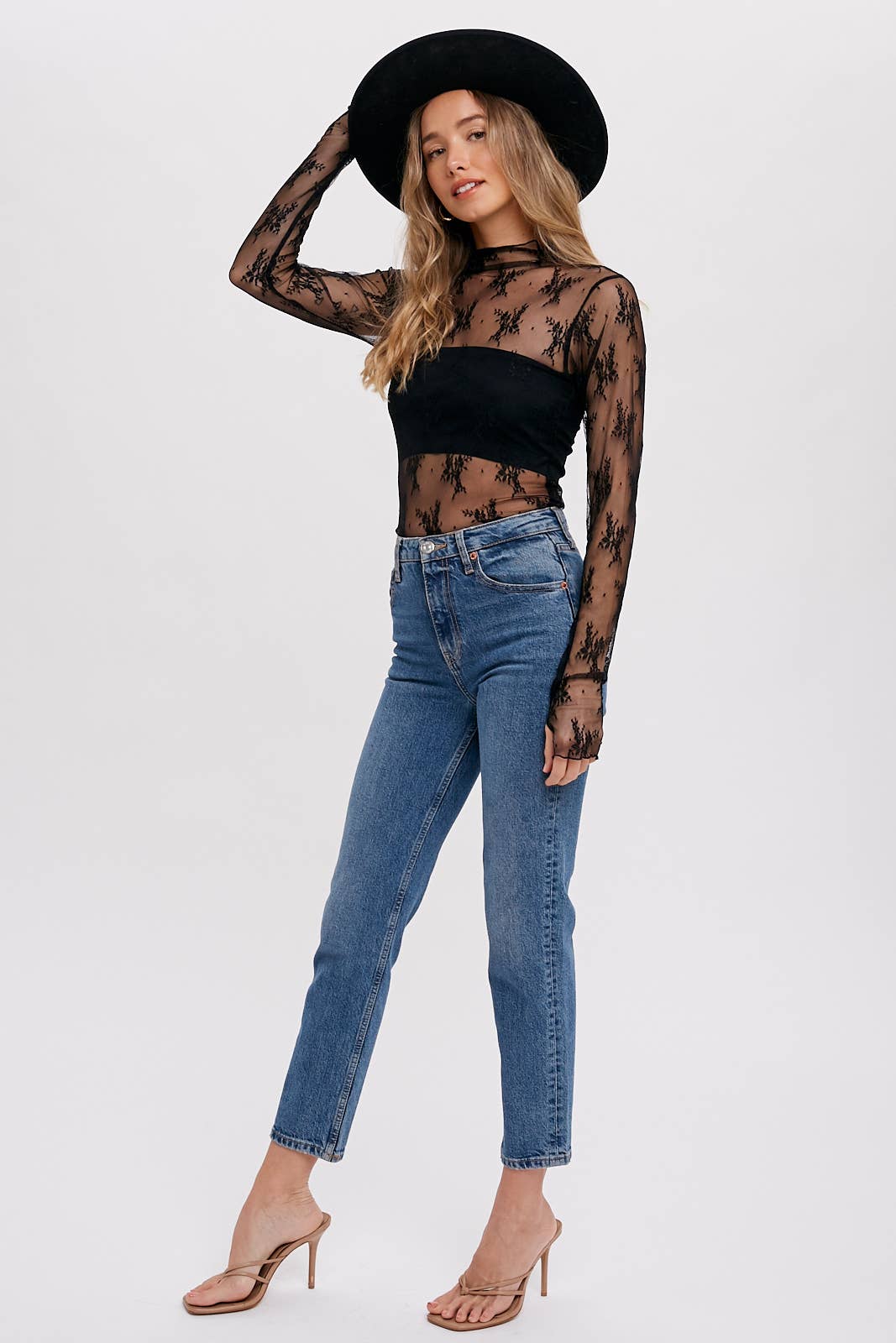 Callie Lace Long Sleeve