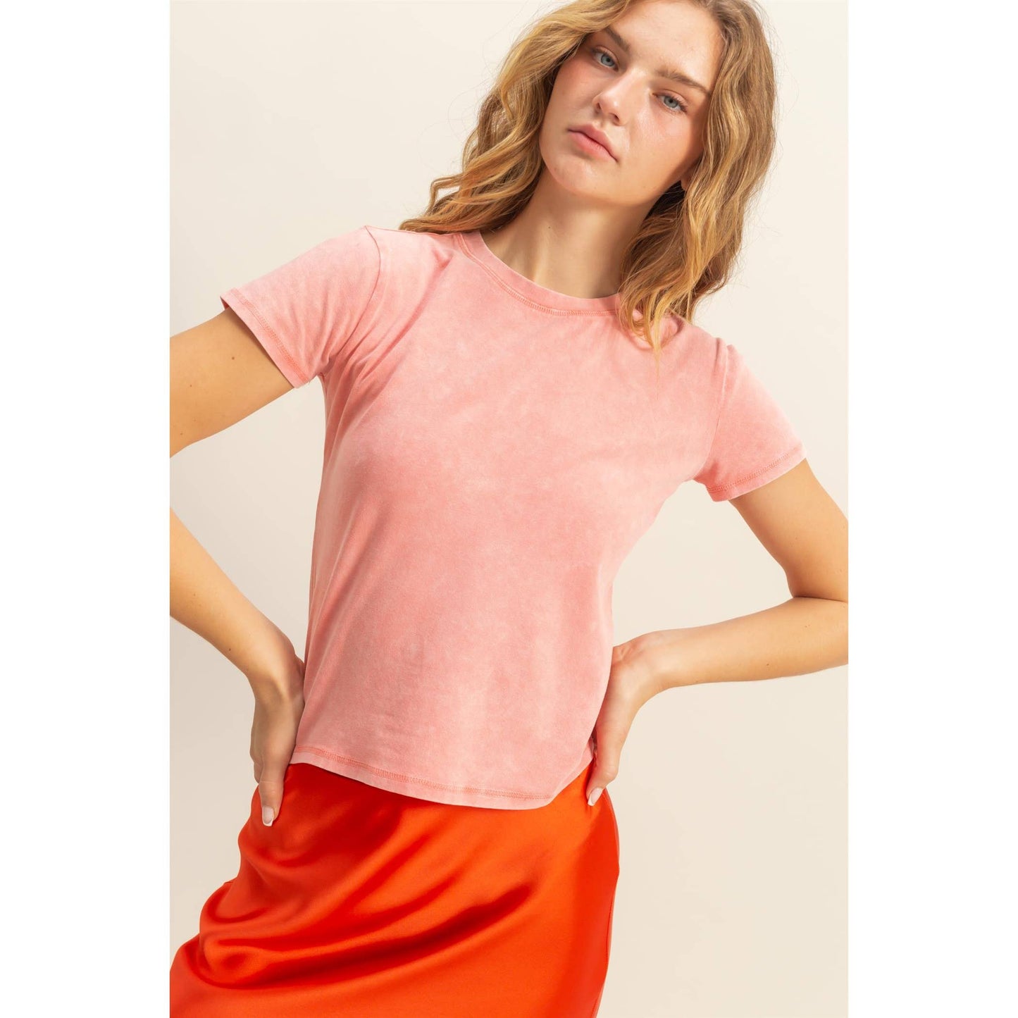 Opal Acid Wash Tee