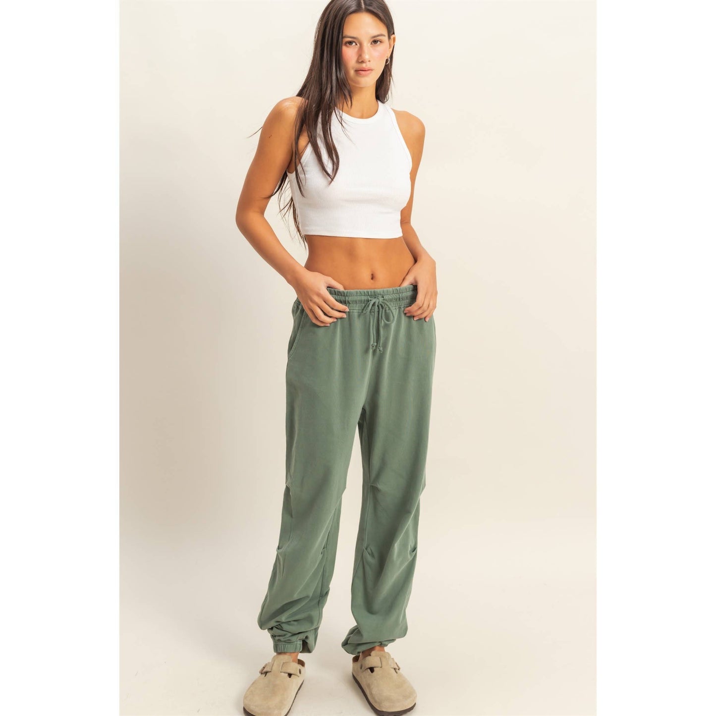 Arlo Pleated Sweatpants