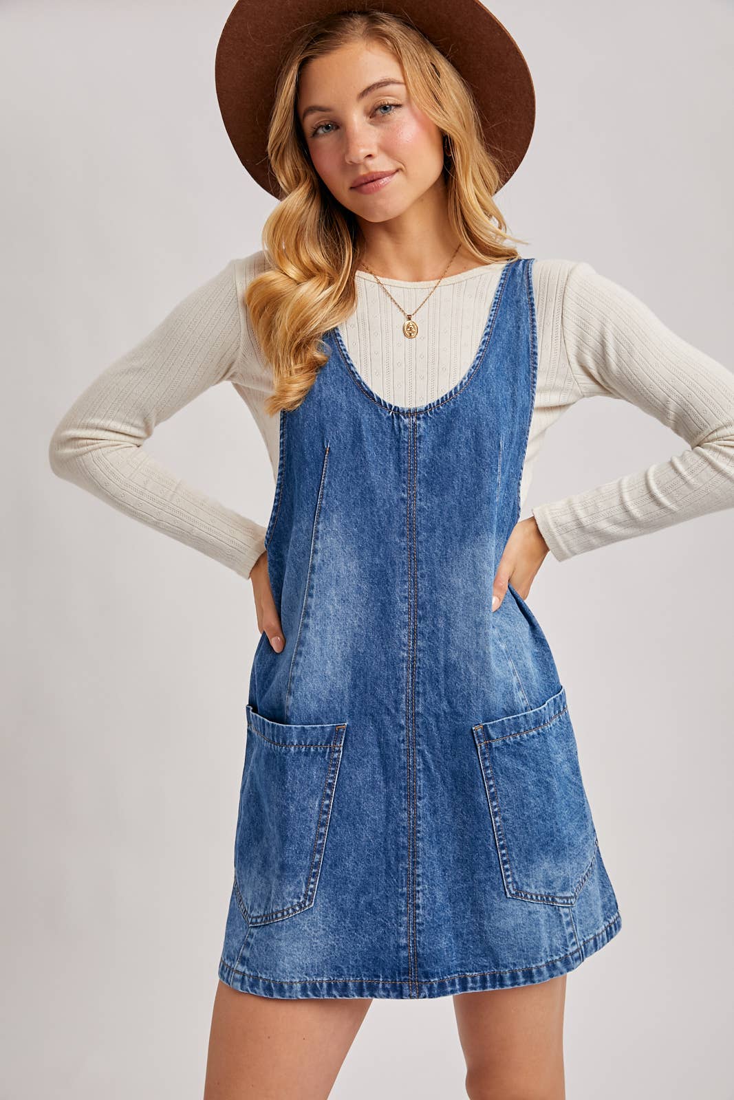 Harper Overall Pocket Dress