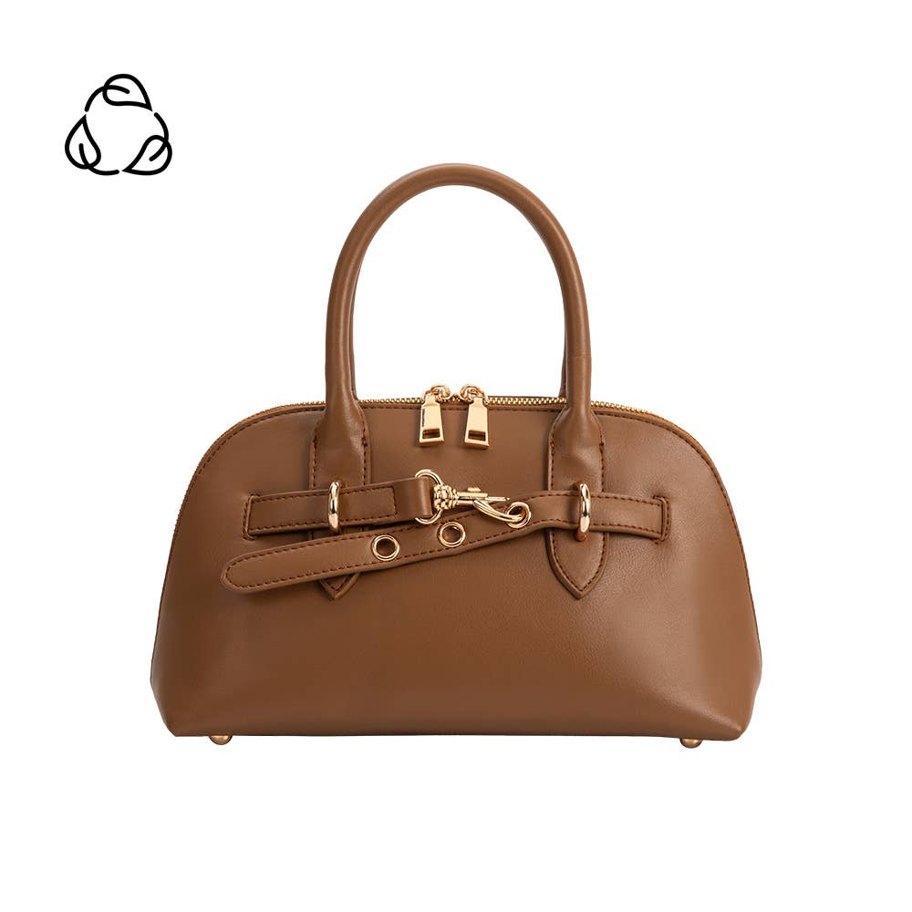 Rue Mocha Top Handle Bag