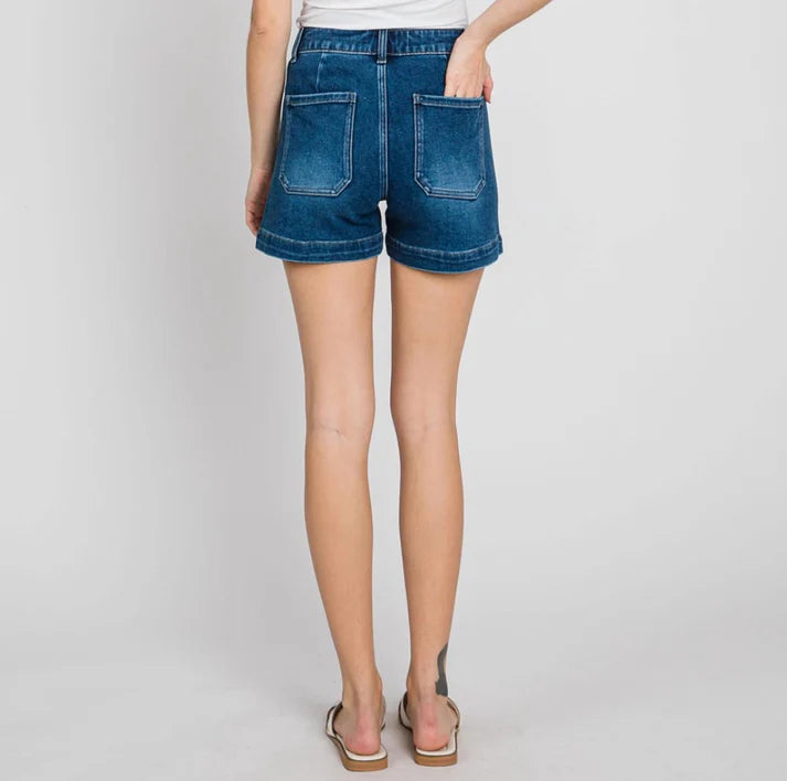 Patch Pocket Shorts - L.T.J.