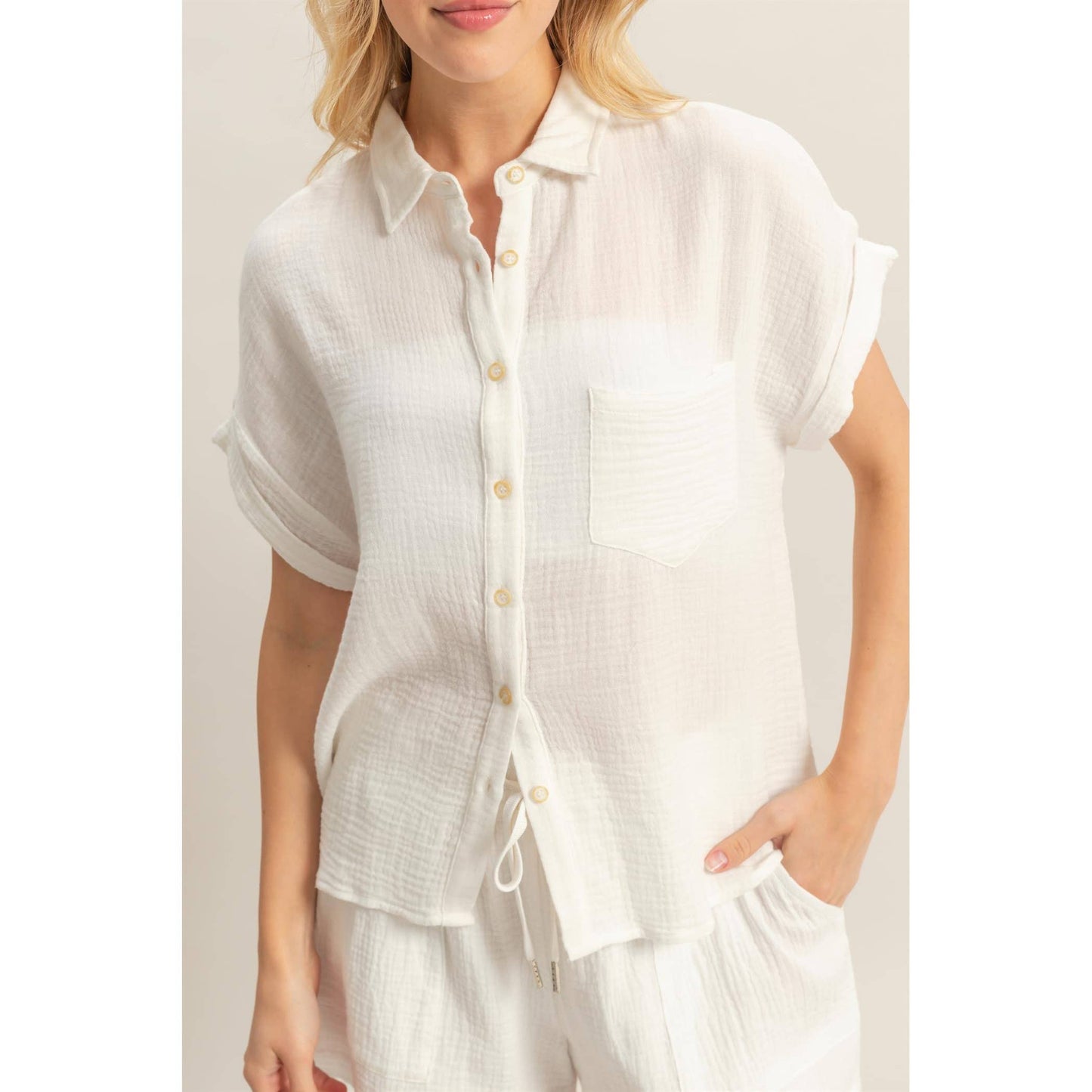Amelia Button Down Shirt