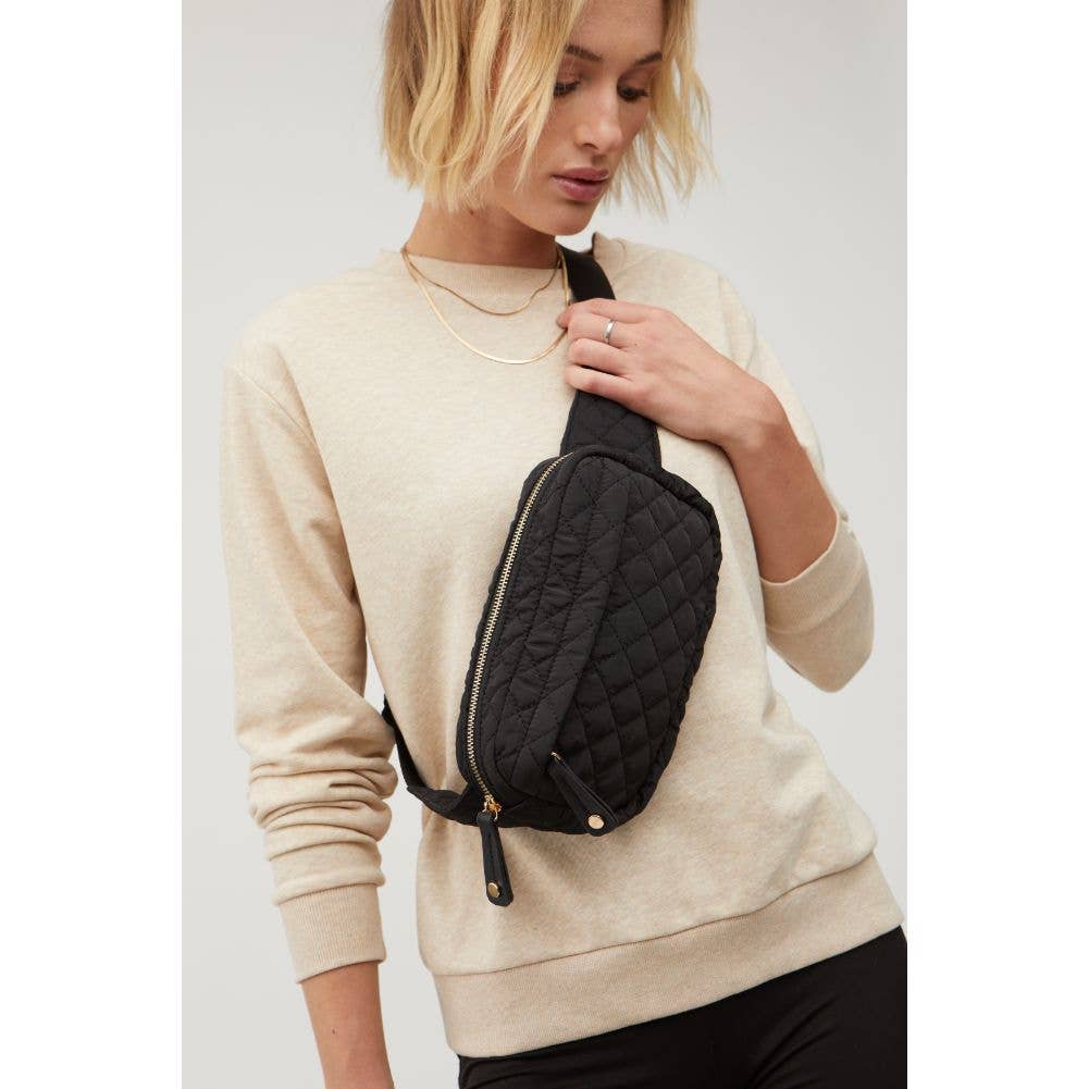 Teo Quilted Fanny Pack Belt Bag
