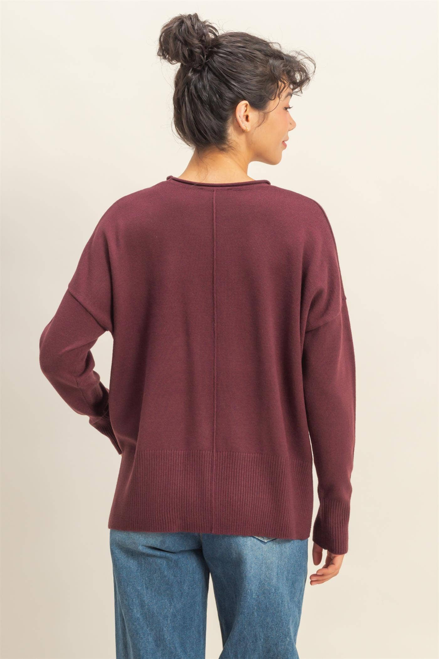 Kallie Drop Shoulder Sweater