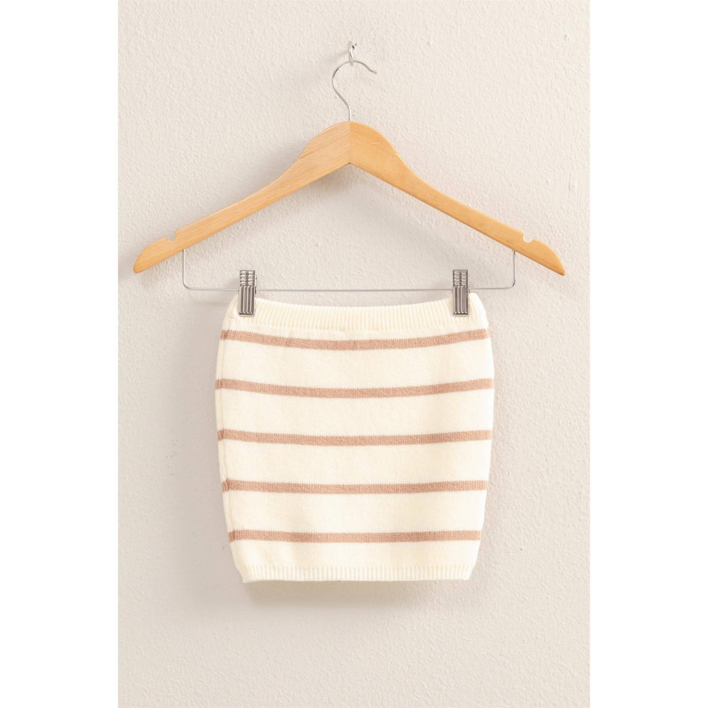 Beth Strapless Sweater Top