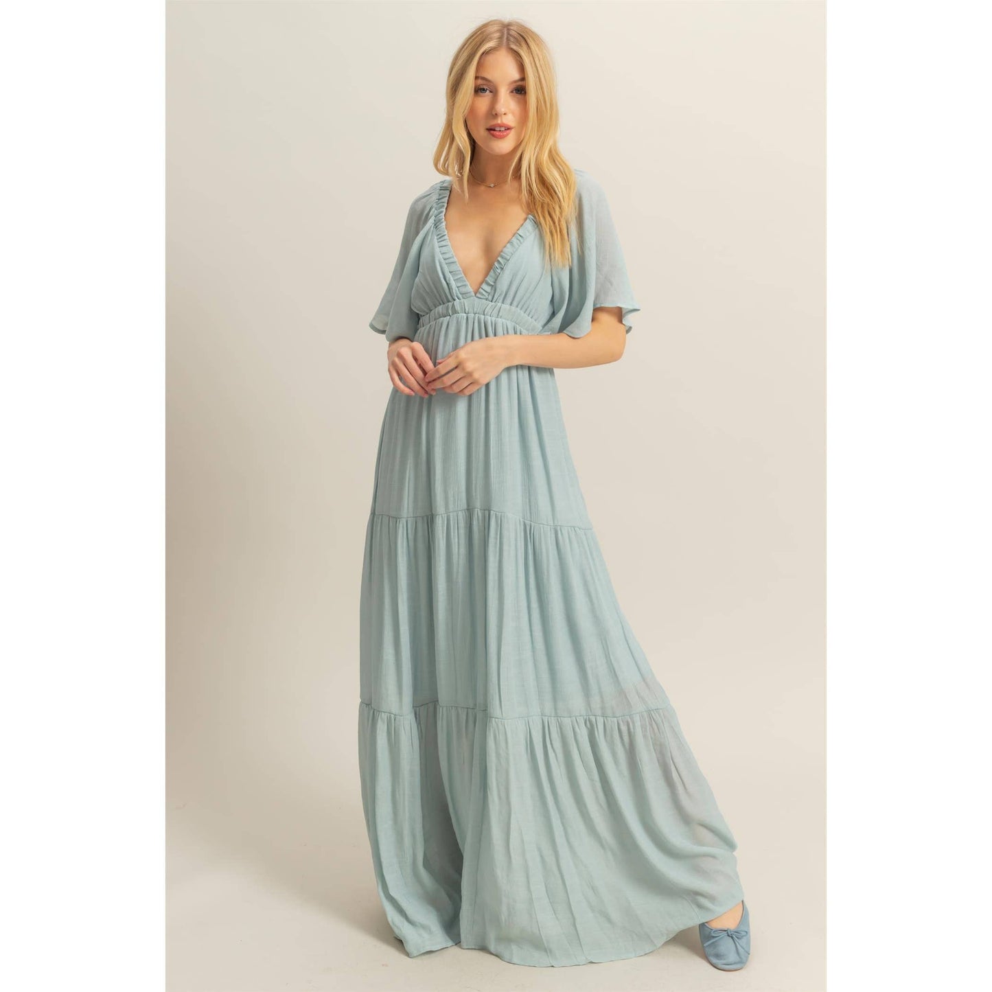 Pixie Tiered Maxi Dress