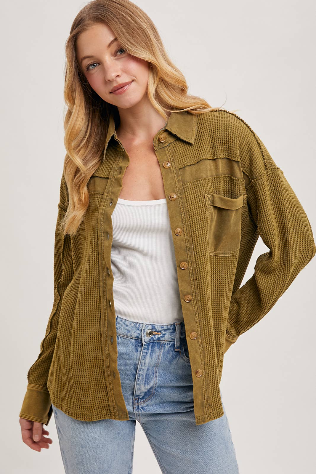 Kate Thermal Shacket