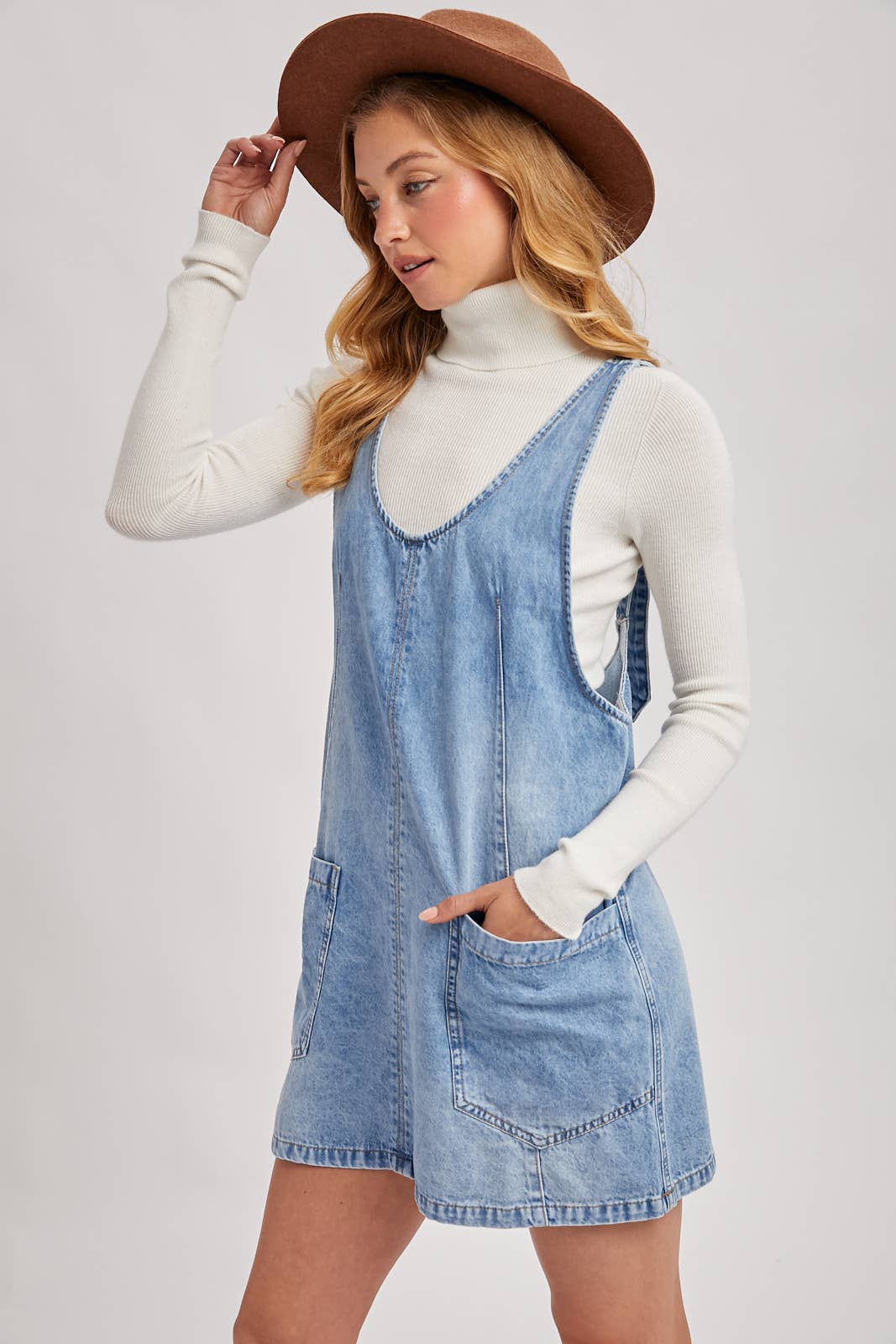 Harper Overall Pocket Dress