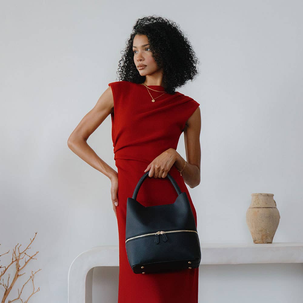Karianna Black Crossbody Bag