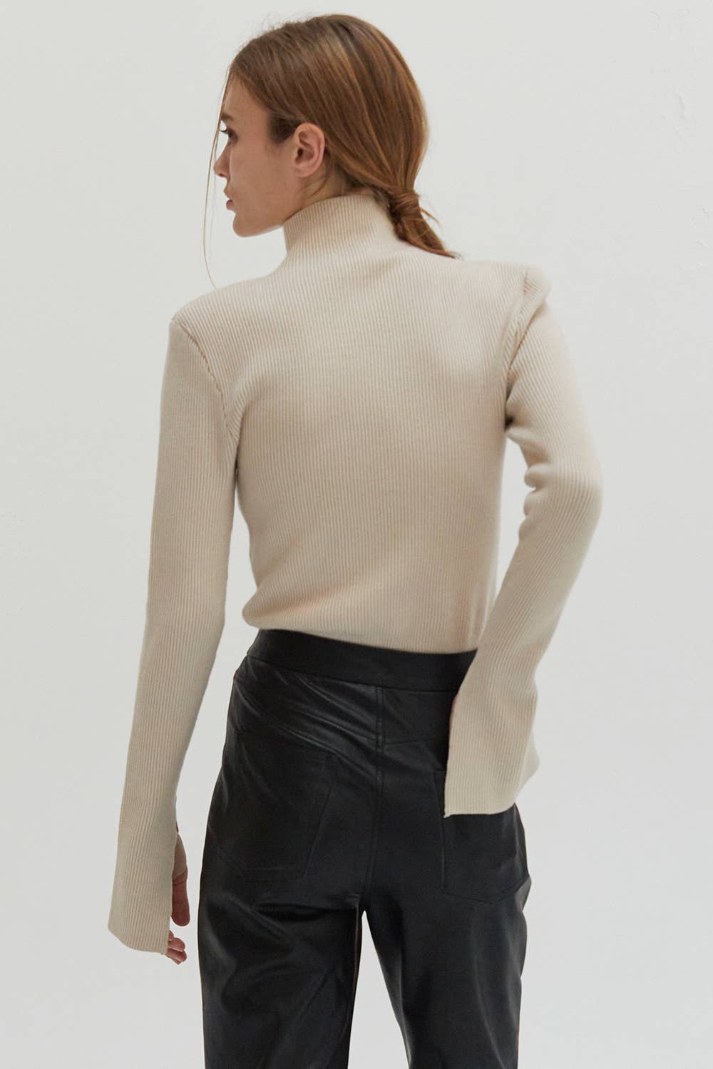 Elaine Mock Neck Sweater