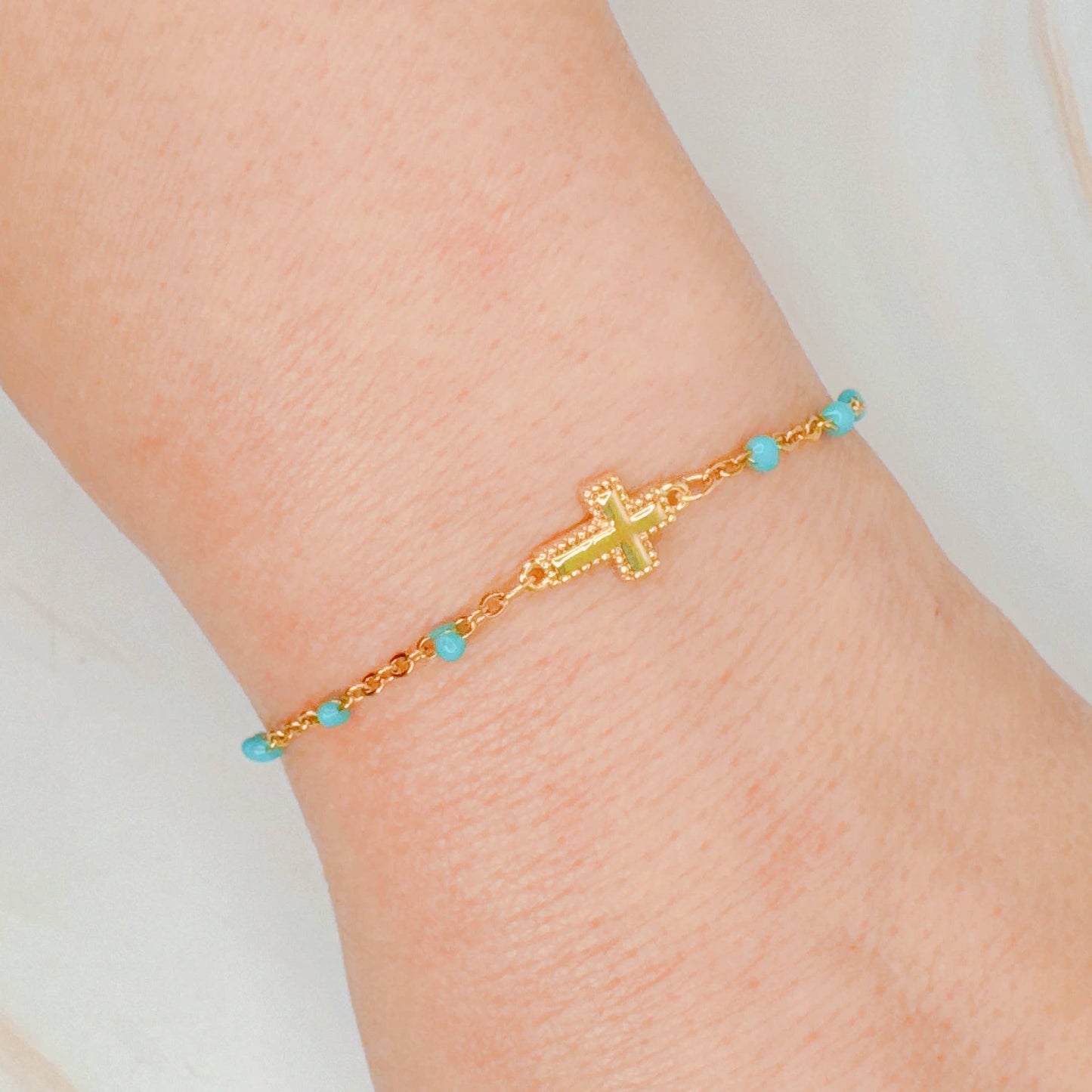 Dainty Color Dots Bracelet