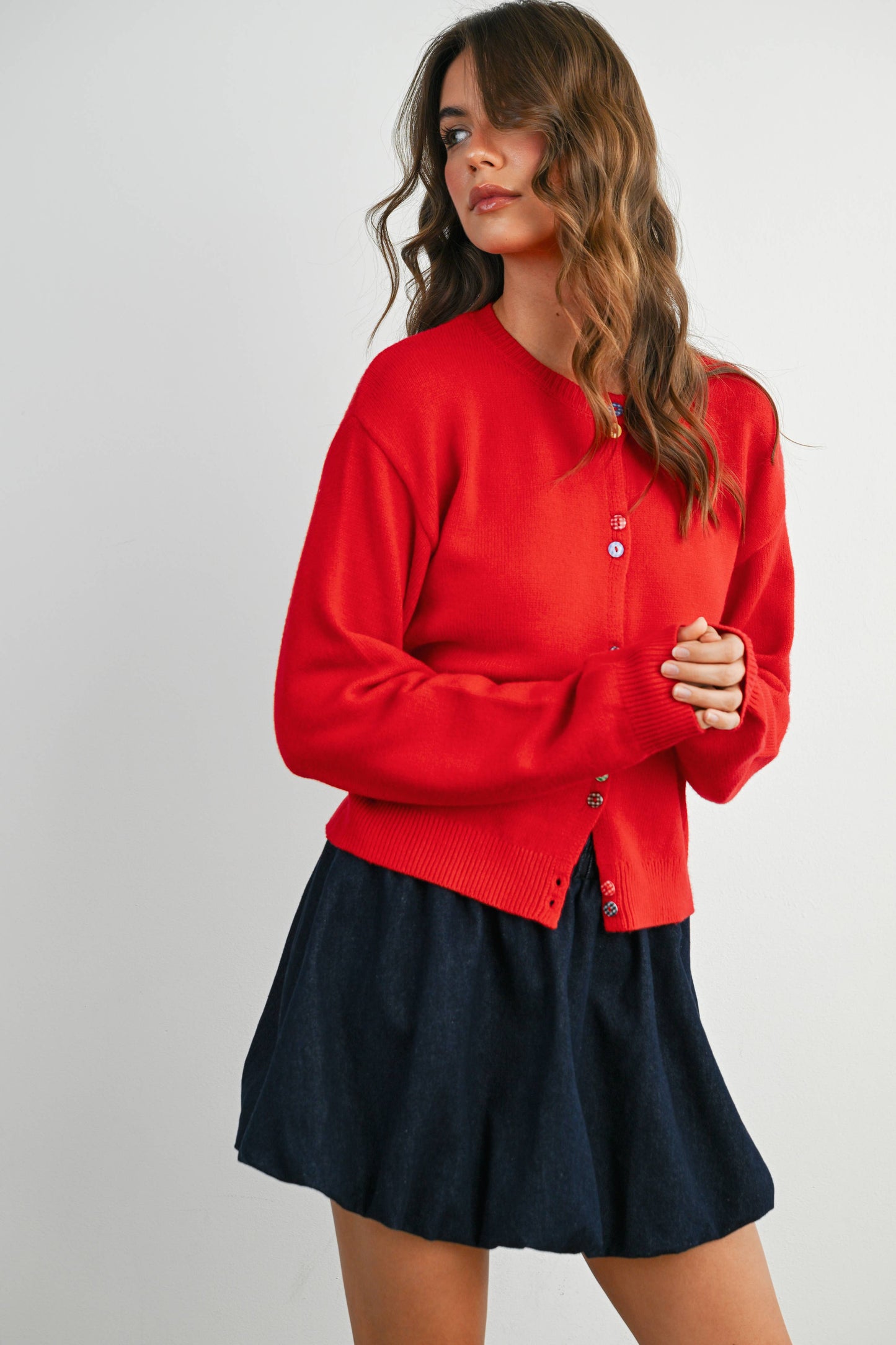 Paityn Buttoned Cardigan