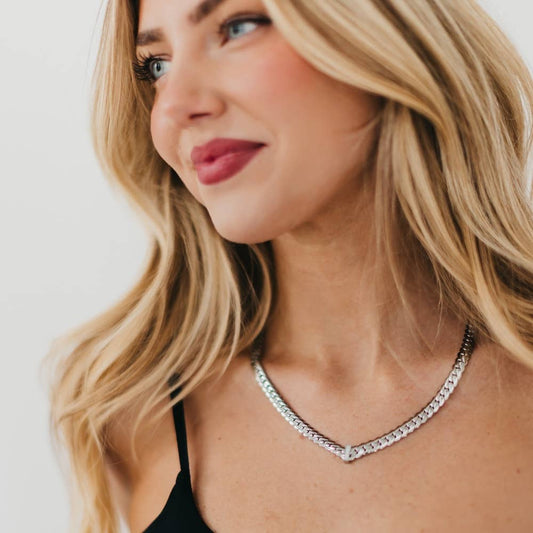 Victoria Diamond V Necklace