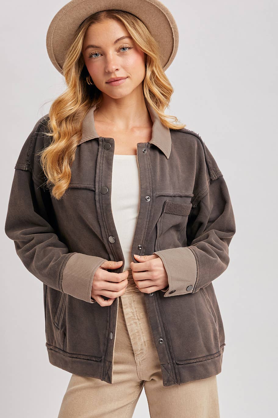 Brynlee Cotton Fleece Jacket