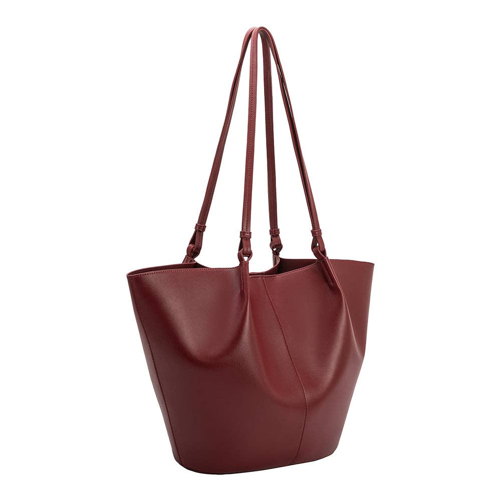 Lydia Cranberry Shoulder Bag