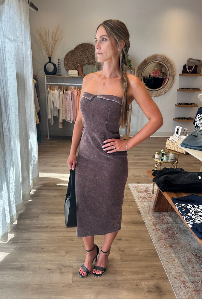 Erica Corduroy Dress