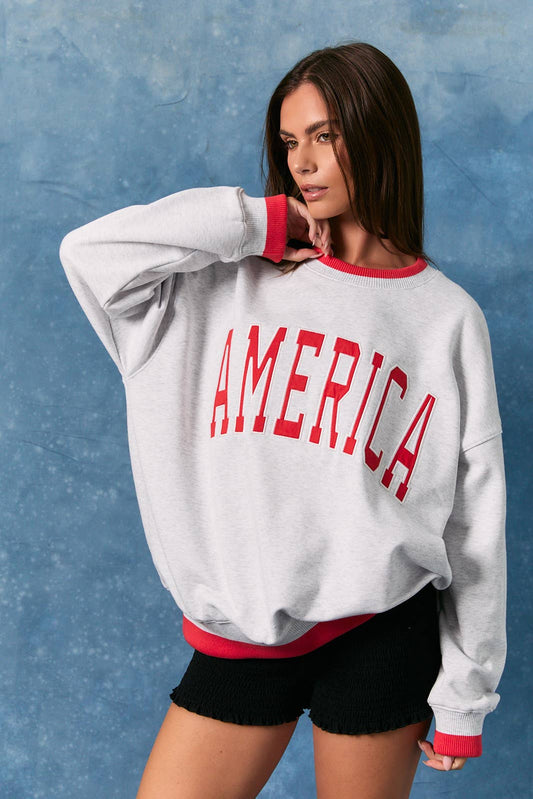 America Oversized Sweatshirt