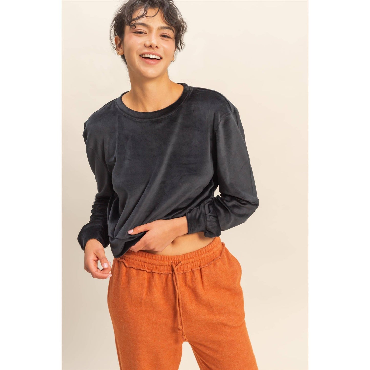 Kaylee Banded Sweatshirt