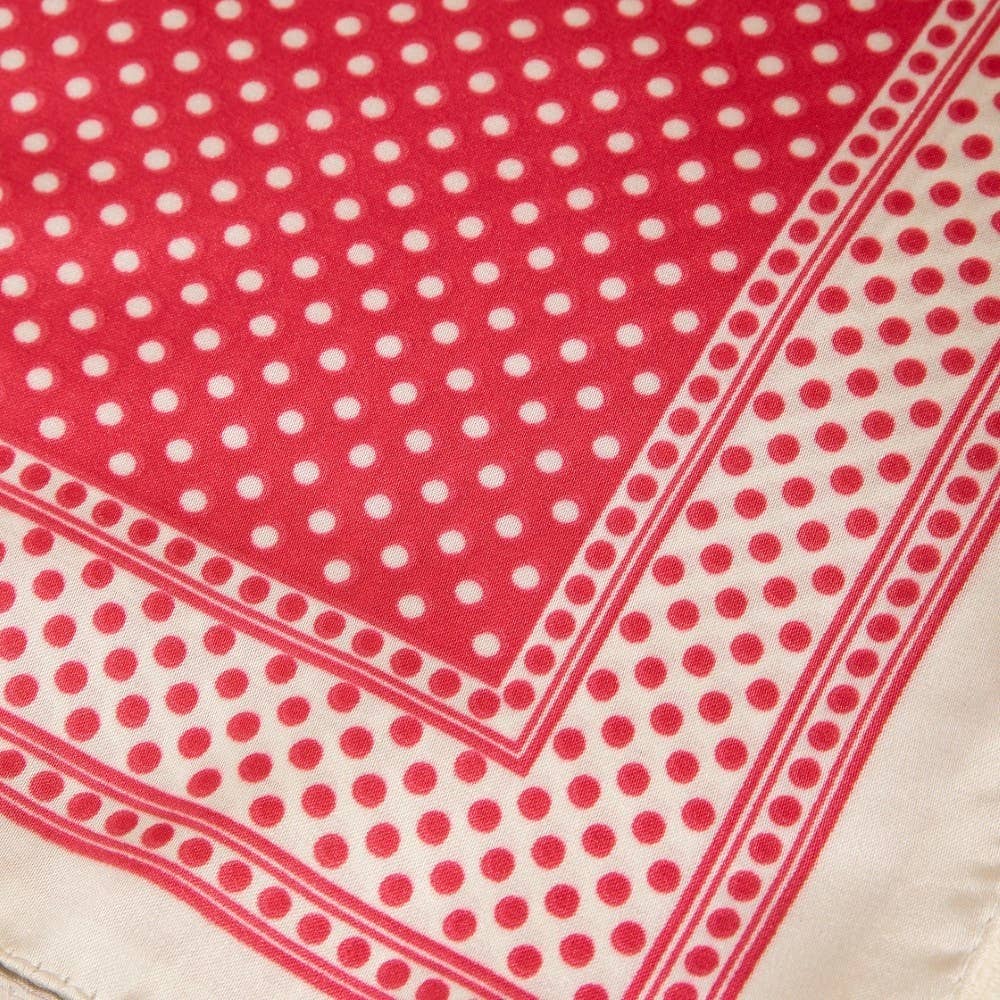 Square Polka Dot Pattern Scarf