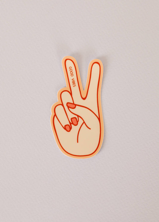 Sticker - Good Vibes Hand