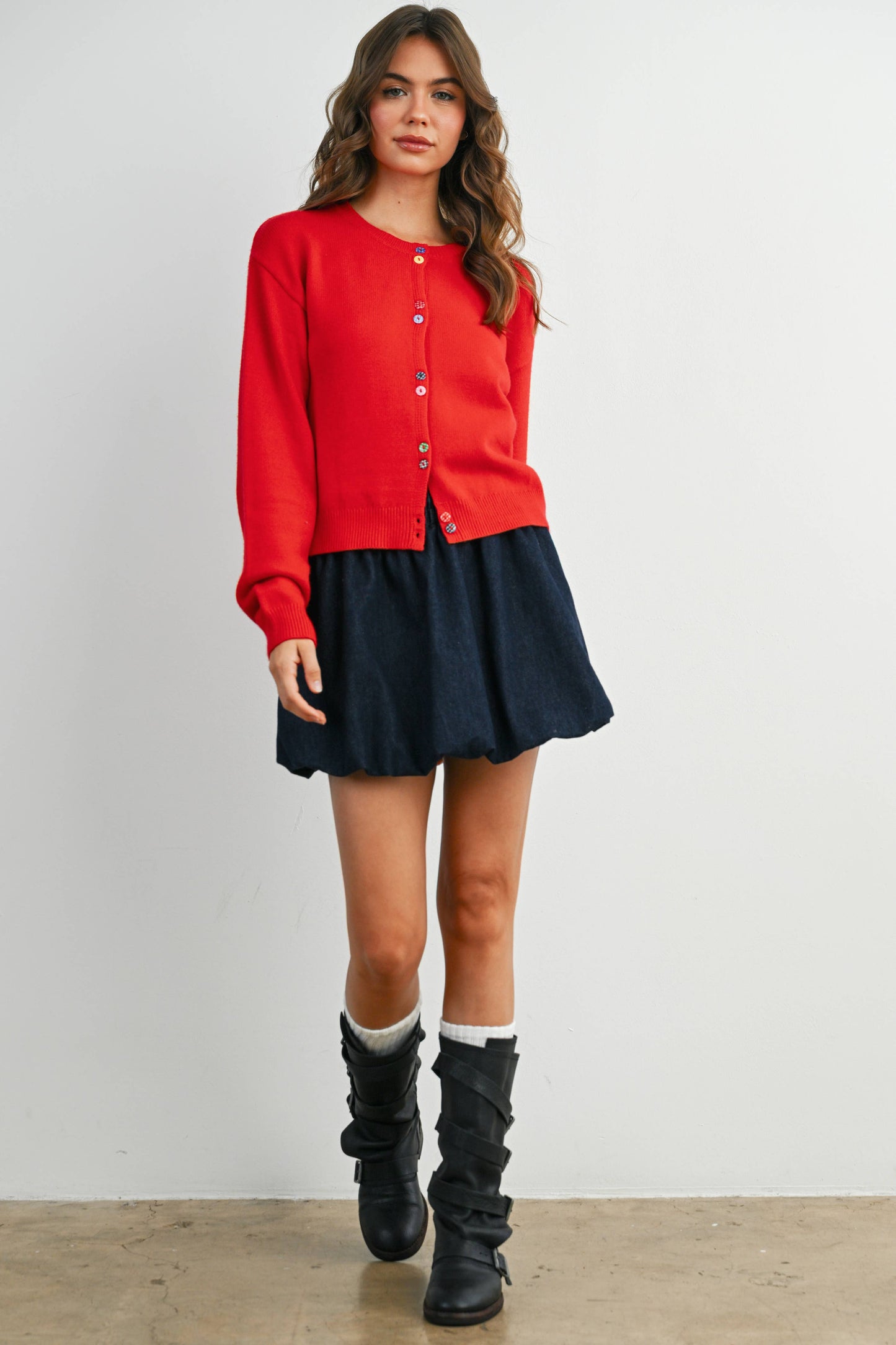 Paityn Buttoned Cardigan