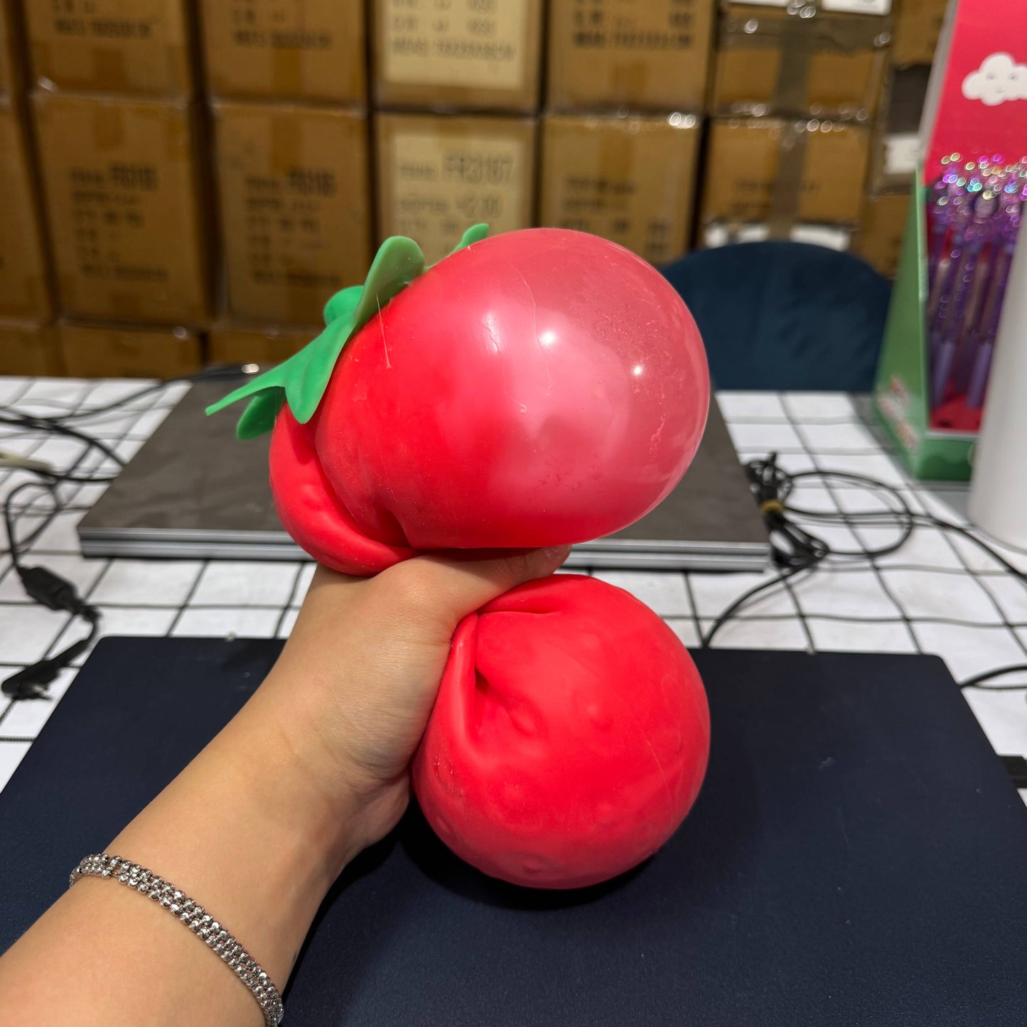 JUMBO Strawberry Squishy