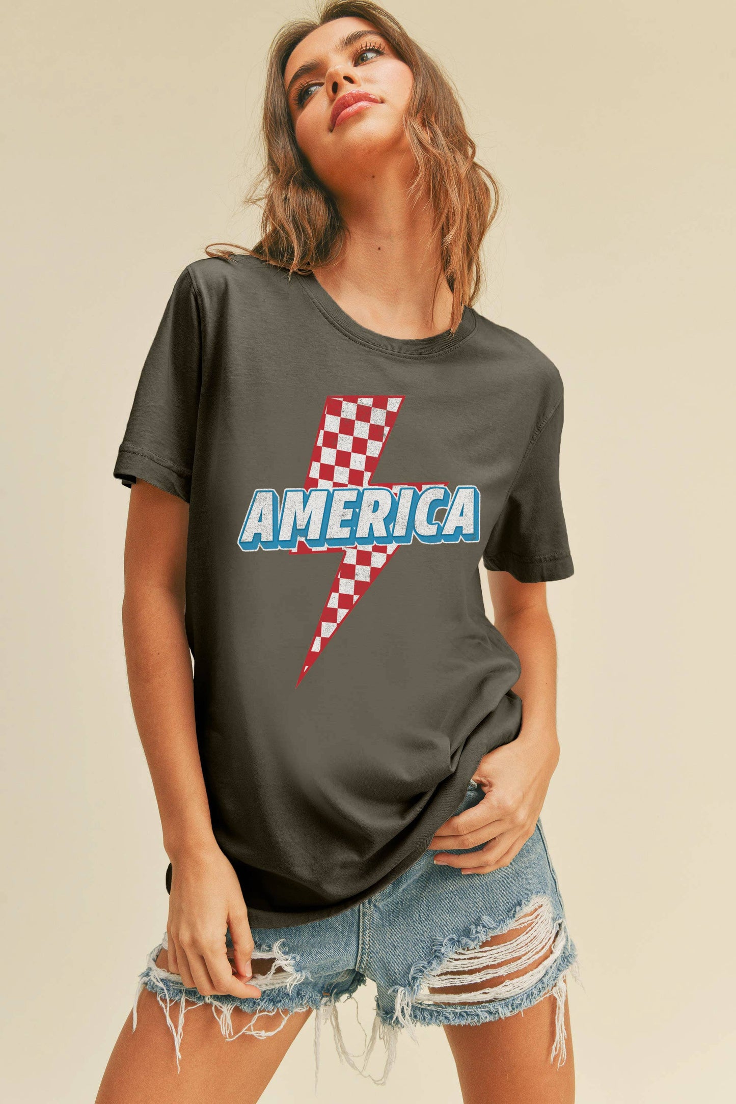 America Lightning Graphic Tee