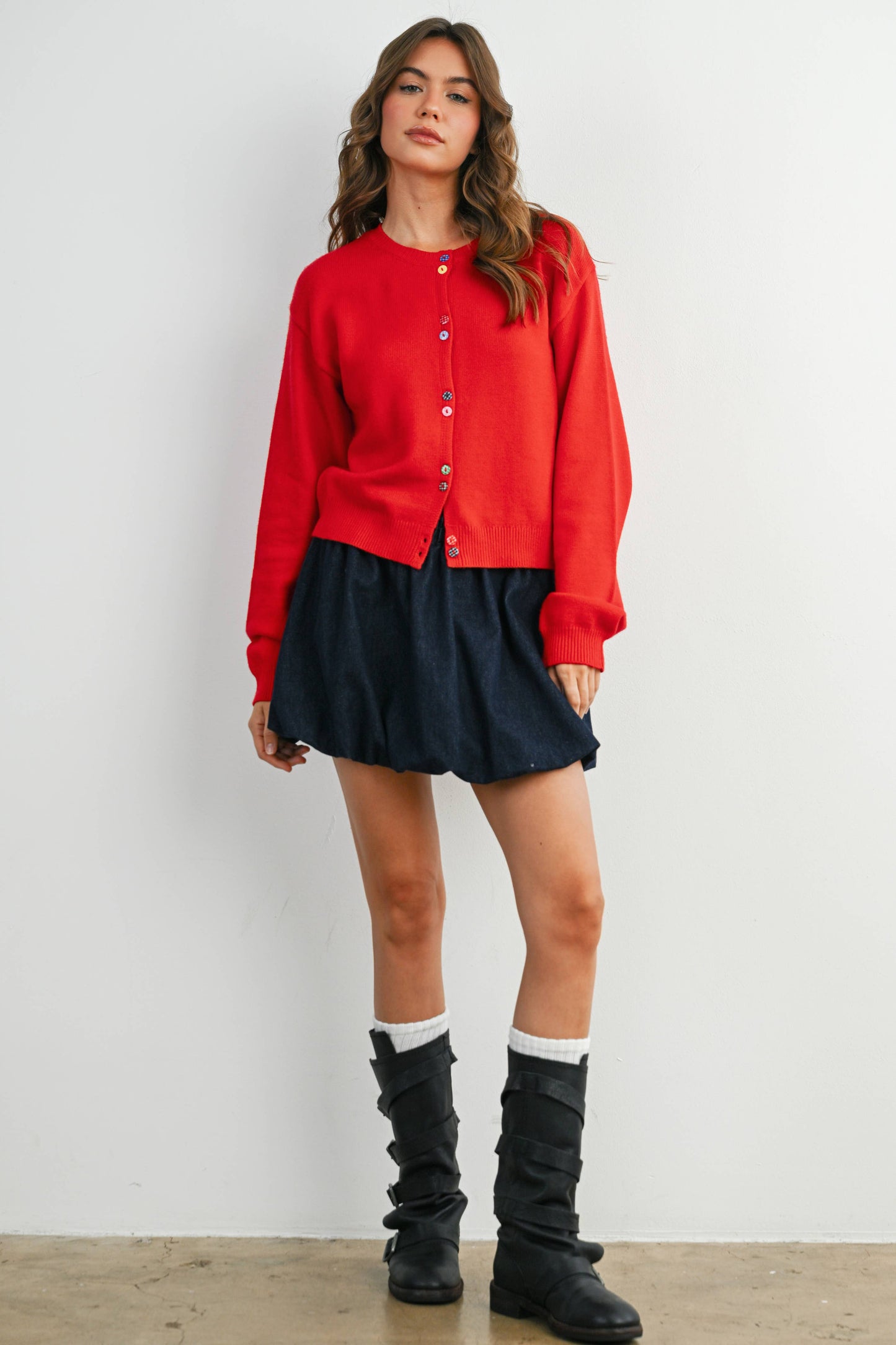 Paityn Buttoned Cardigan