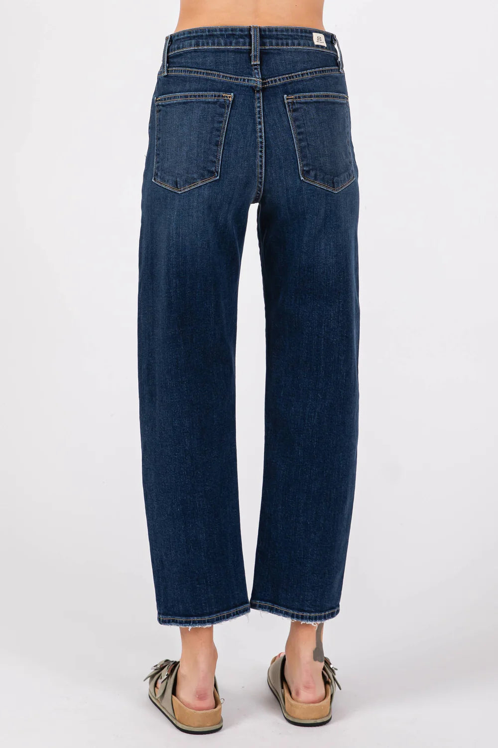 Modena High Rise Tapered Jeans- L.T.J