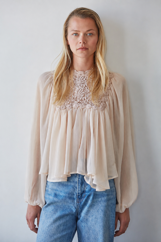 Alesia Floral Lace Top