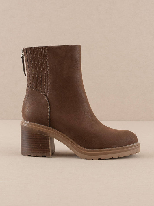 The Megan | Coffee Lug Chelsea Bootie