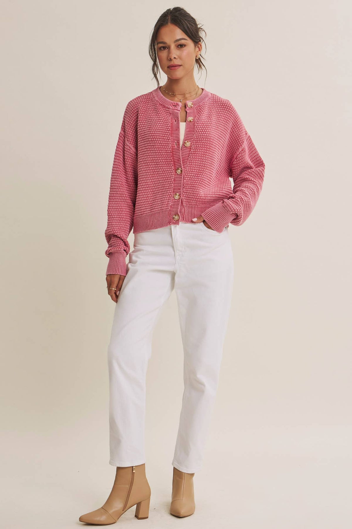 Charlie Button Up Cardigan