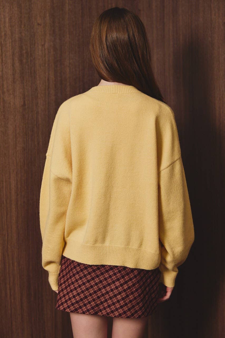 Boston Crew Neck Cardigan