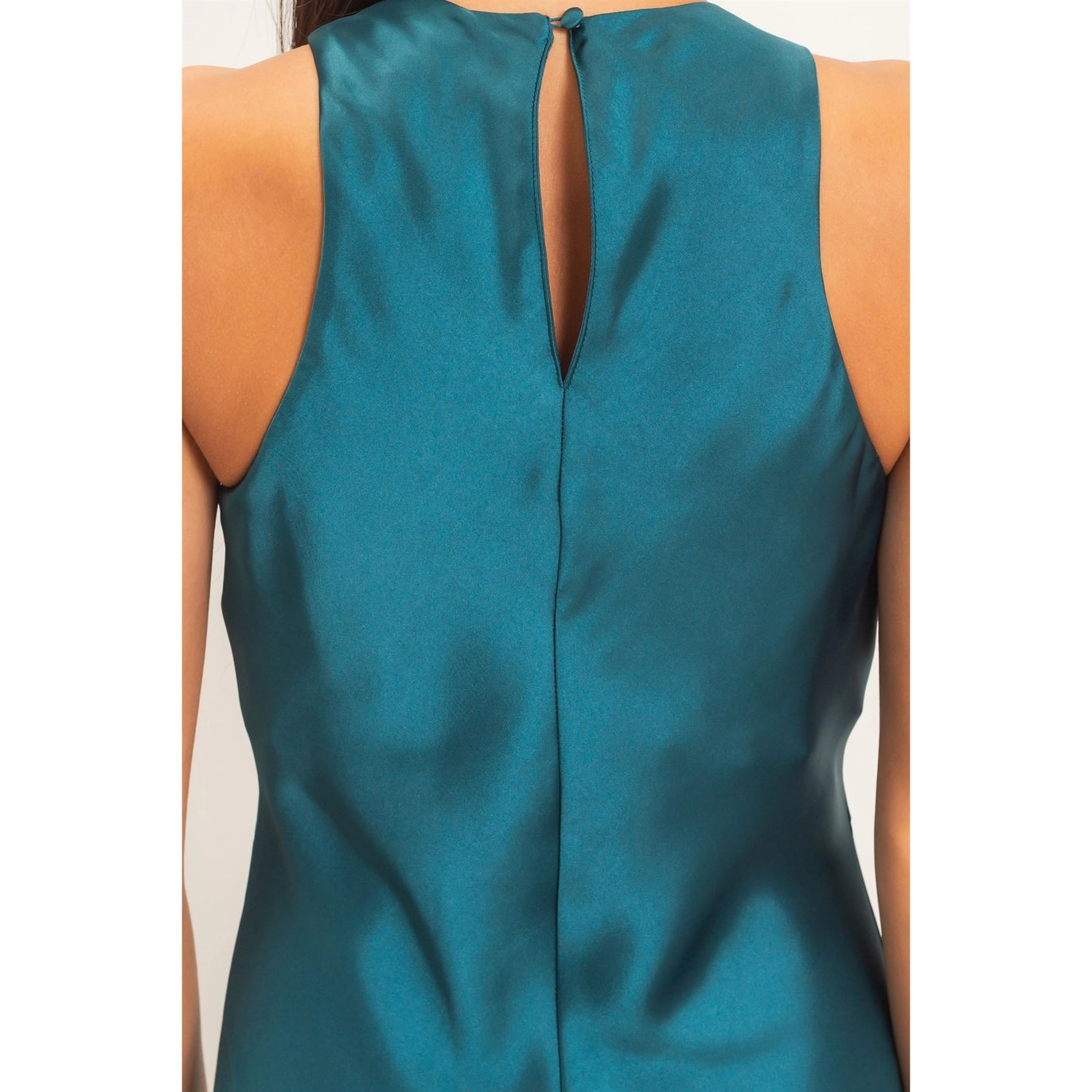 Antone Satin Midi Dress