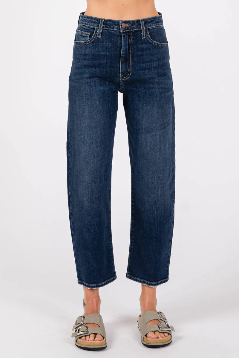 Modena High Rise Tapered Jeans- L.T.J