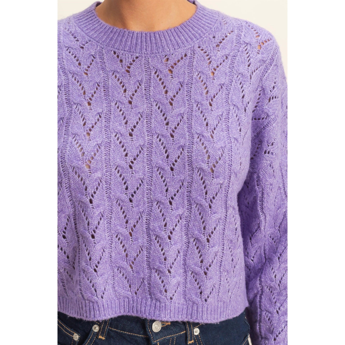 Emilee Cable Knit Sweater