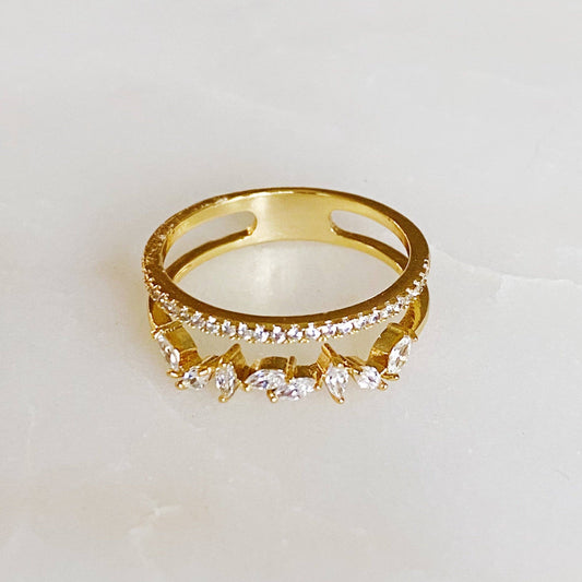 French Jeweled Ring