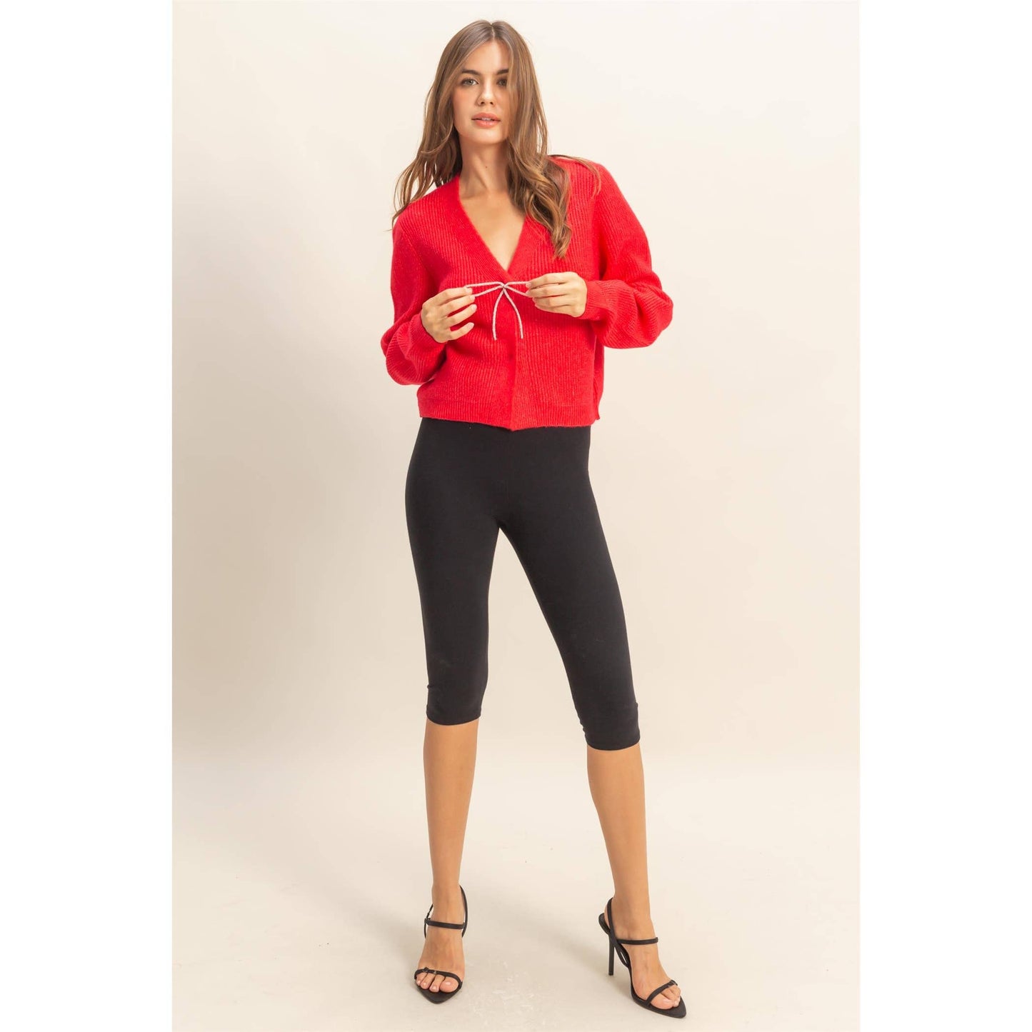 Amiri Bow Cardigan