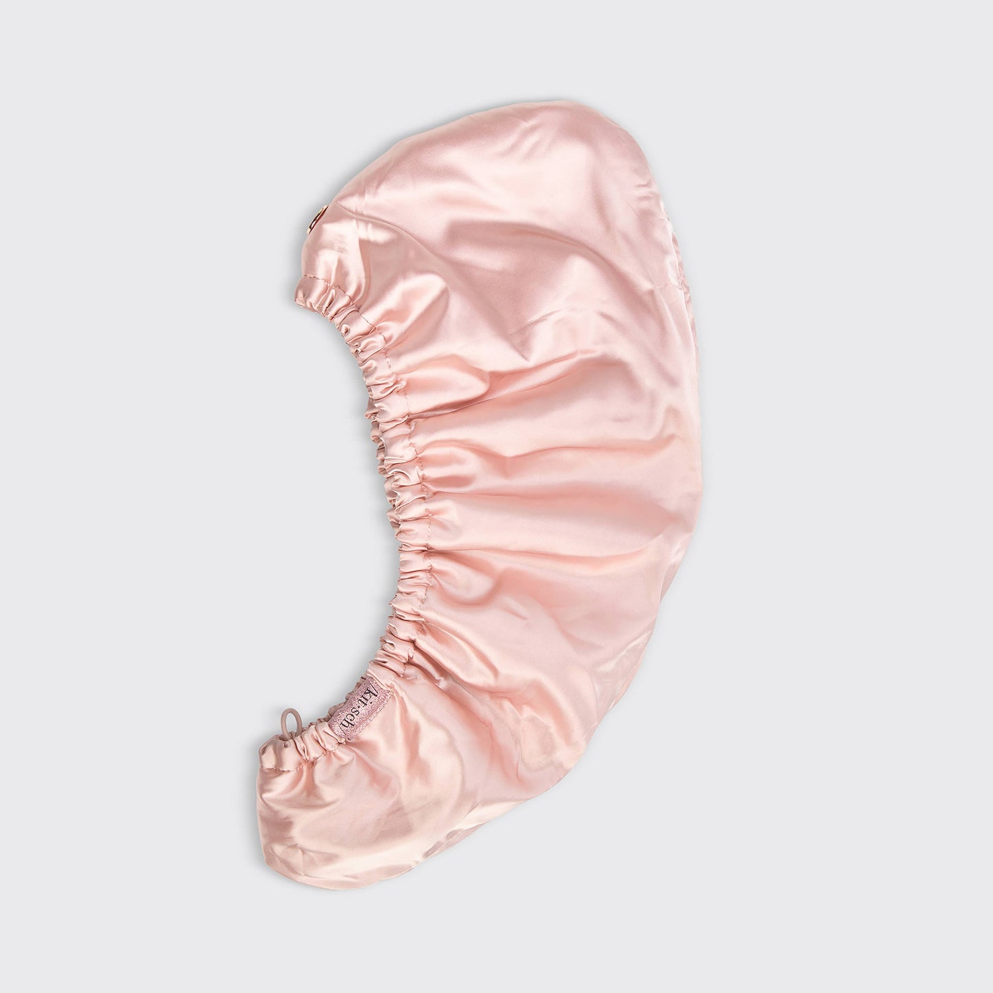 Satin Wrap Hair Towel - Blush