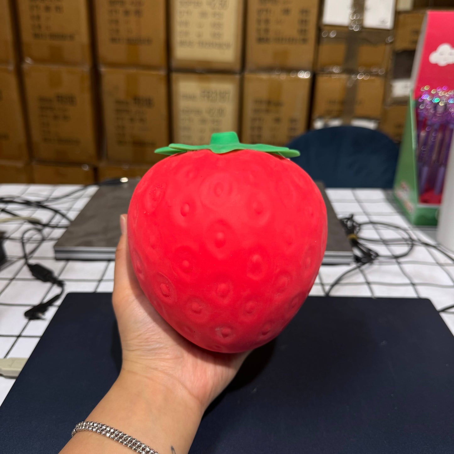 JUMBO Strawberry Squishy