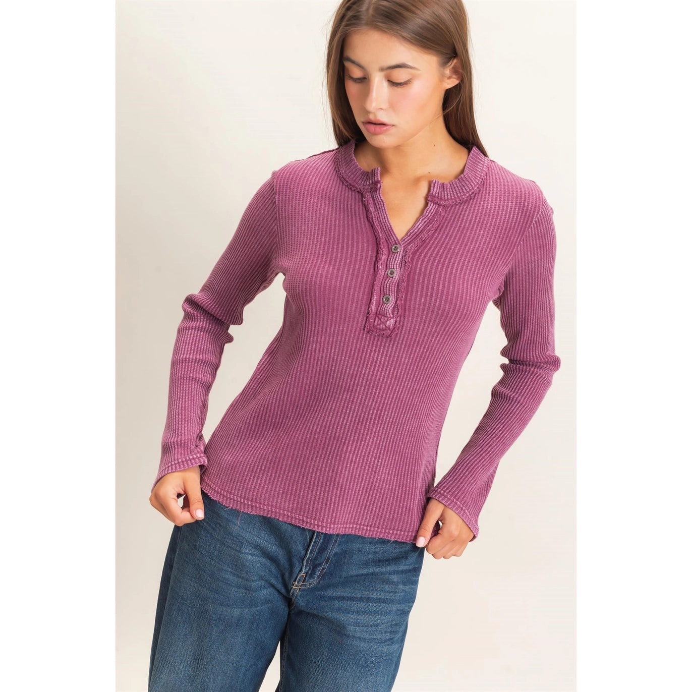 Parker Ribbed Knit Top