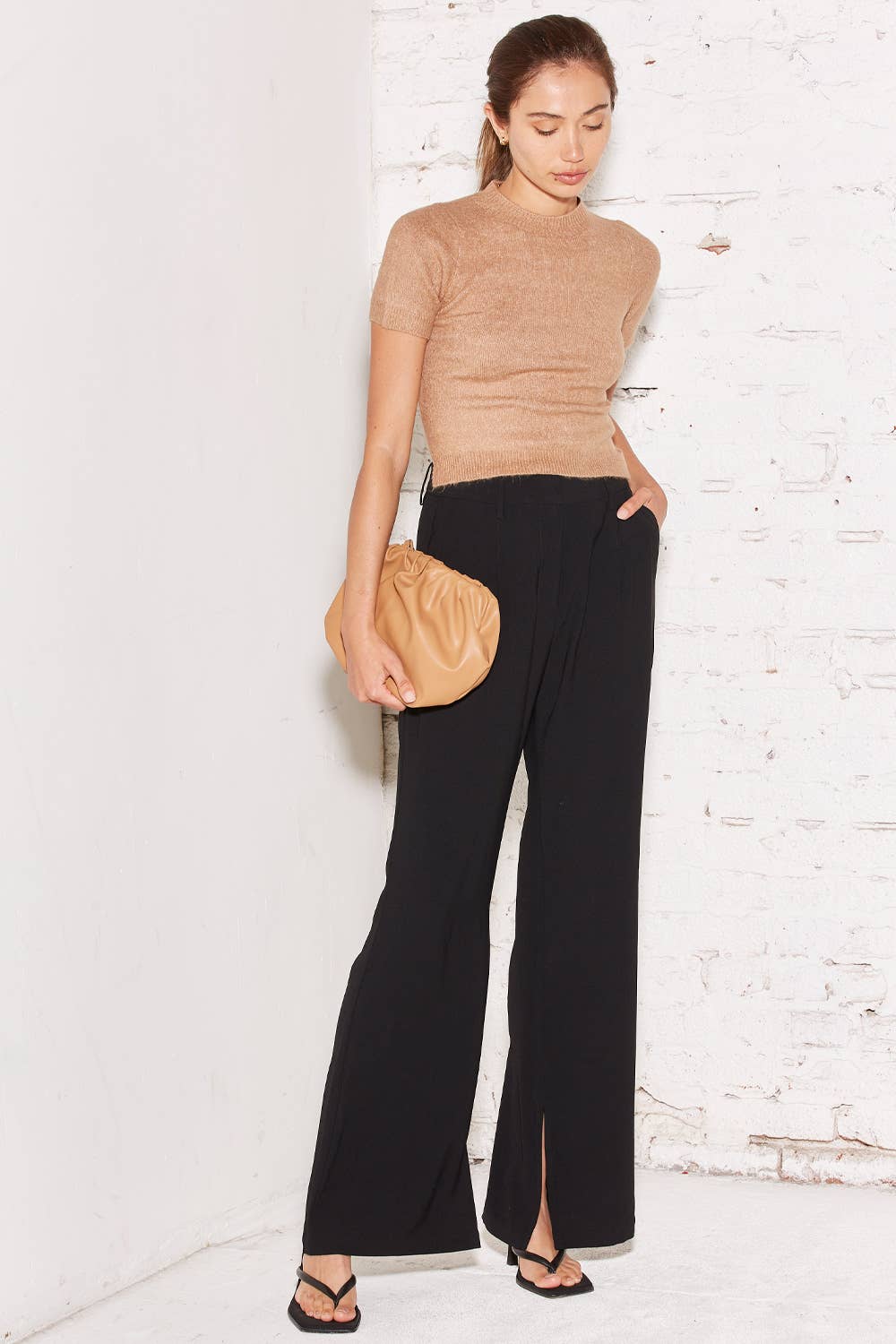 Envie Tie Back Detail Top