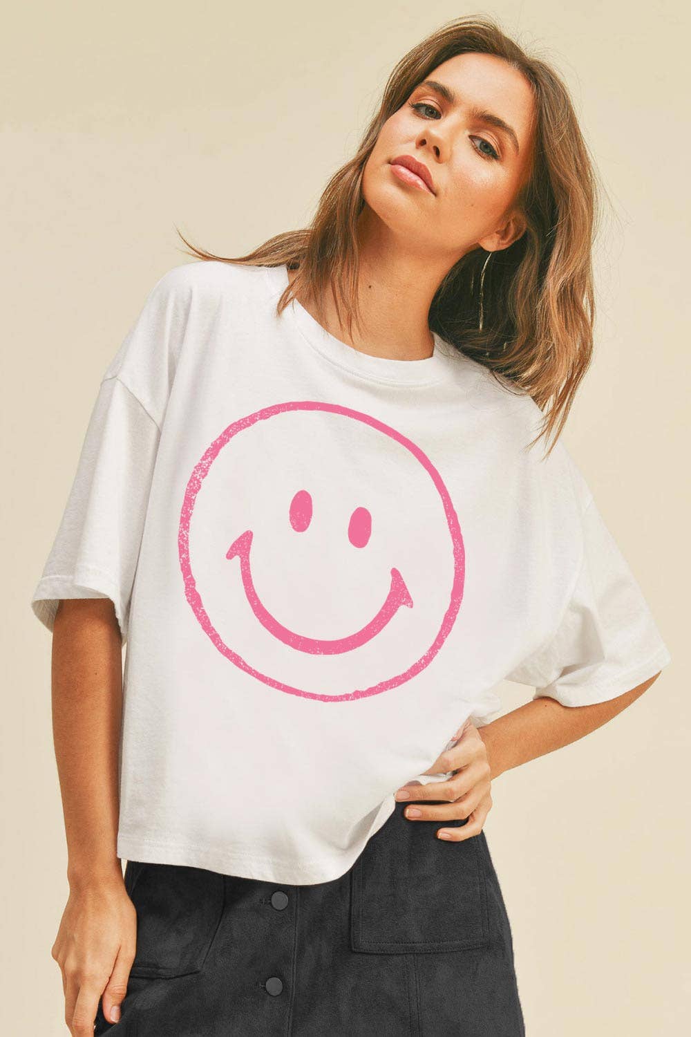 Smiley Graphic Tee