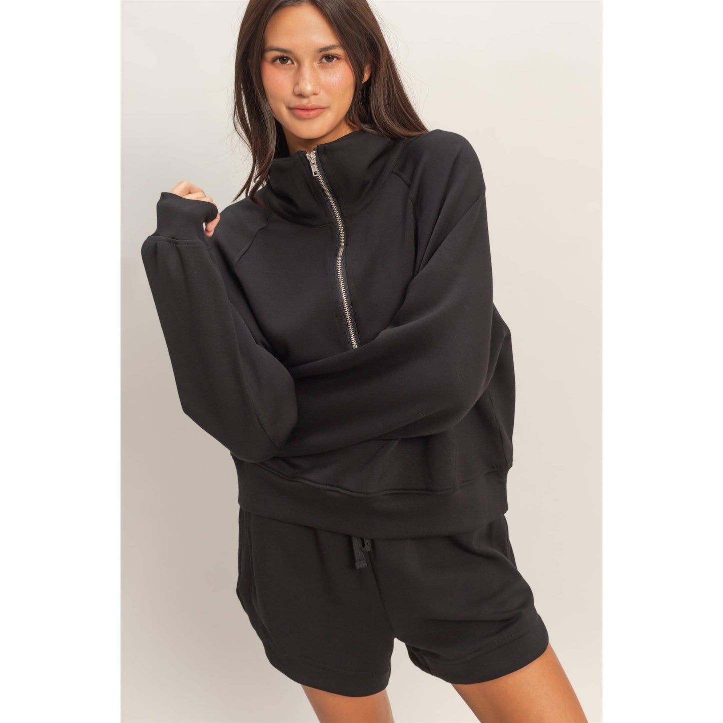 Azure Half-Zip Pullover