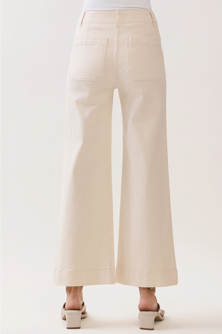 Rosa A Line Jeans With Darts