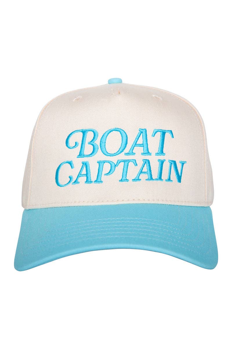 Boat Captain Retro Hat
